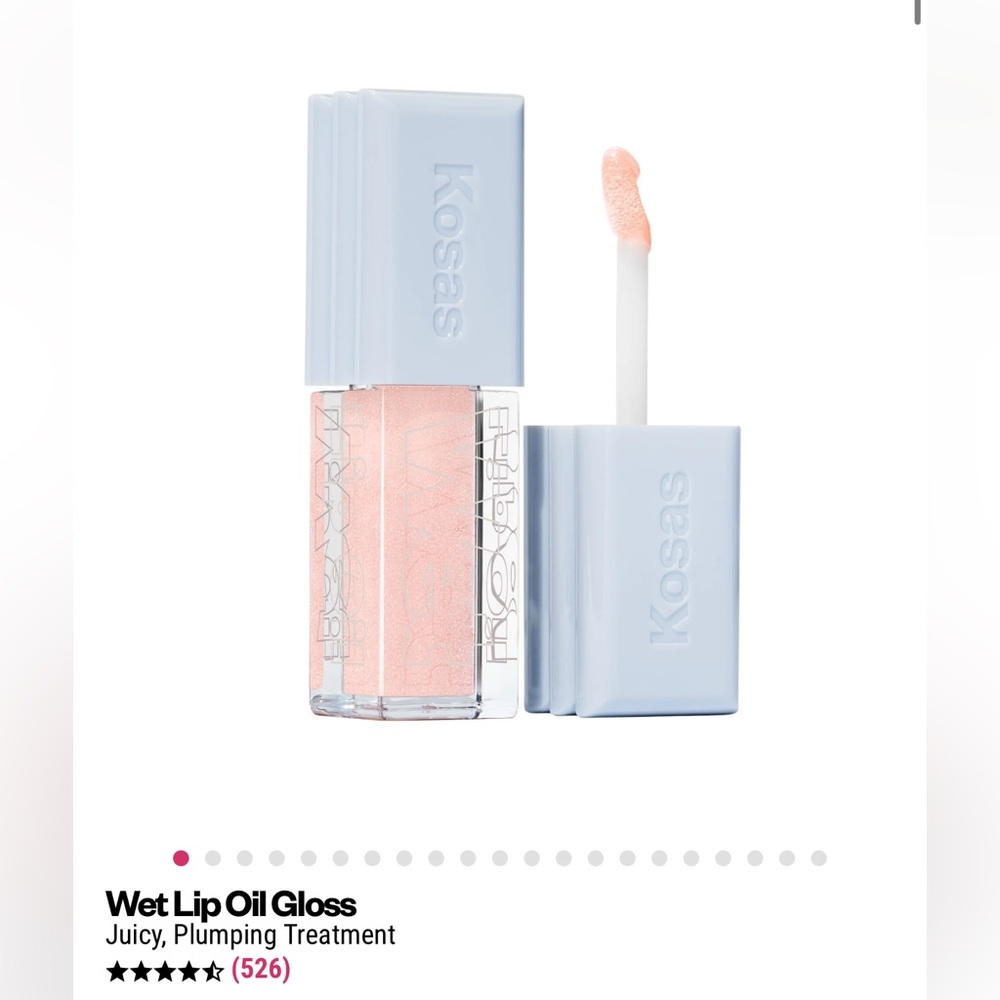 Kosas Wet Lip Oil Gloss Shade: Exposed